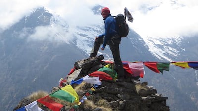 Businessman Martin Hope describes his participation in a fitness challenge in Mongolia through Gulf For Good, a charity that organises health events to support children, as life-changing. Courtesy Martin Hope