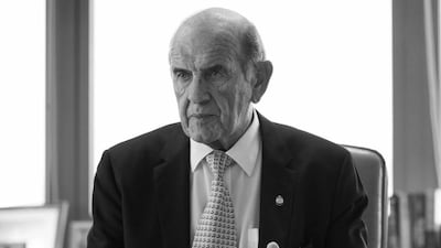 Colm McLoughlin, chief executive officer of Dubai Duty Free, said 2019 sales could remain about the same as 2018 levels of $2 billion. Victor Besa / The National