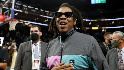 Some people are convinced that Jay-Z is a secret time traveller in his spare time. Getty Images / AFP