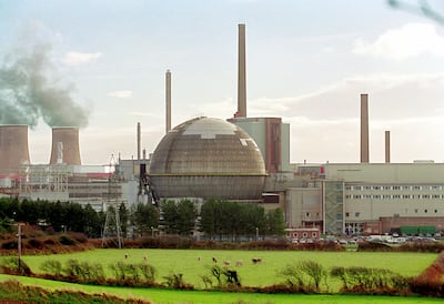 Sellafield nuclear power plant in Cumbria, England. Getty