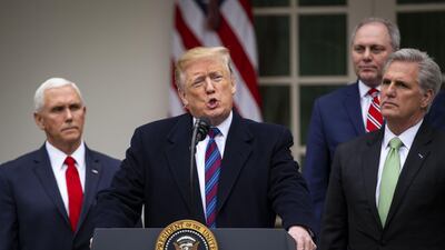 Mr Trump said on Friday he's considered declaring a national emergency to circumvent Congress and build his wall. Bloomberg