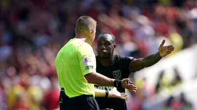 Michail Antonio - 7. Showed great hold-up play and strength, and he came close to scoring with a wide effort from a deflected ball into the box after 40 minutes. His collision with Mangala after 43 minutes saw Benrahma’s goal disallowed after VAR suggested referee Robert Jones take another look. PA