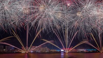 Fireworks displays are synonymous with public holidays and other major occasions in the UAE