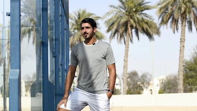 Naser Al Ketbi is now in great shape and eats healthily.