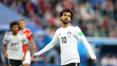 Mohamed Salah's World Cup was over too soon after Egypt's defeats to Uruguay and Russia. Alex Livesey / Getty Images