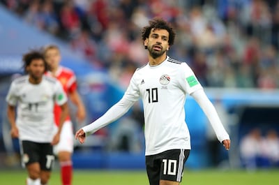 Mohamed Salah's World Cup was over too soon after Egypt's defeats to Uruguay and Russia. Alex Livesey / Getty Images