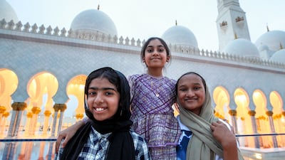 More than 850,000 people visited Sheikh Zayed Grand Mosque during Ramadan and the Eid Al Fitr holiday in 2023. Victor Besa / The National