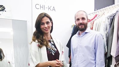 Nina and Nemanja Valjarevic, the Dubai-based duo who founded the brand. Lee Hoagland / The National