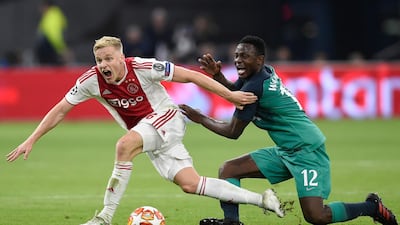 Victor Wanyama: 5/10: Surprising to see the Kenyan midfielder named in the starting line-up, given his first-leg struggles. Was again the weak link and Spurs were infinitely better when he was replaced with Fernando Llorente. AFP