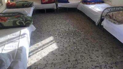 Accomodation at the top of the mountain is basic, but the views are incredible