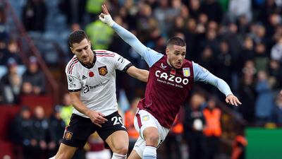 Emiliano Buendia – 9 Buzzed about the visitors throughout, never giving any of the United defenders time in possession. Curled a right-footer just past the top corner but his industry was emblematic of Villa’s approach. Superb. PA