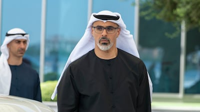 Sheikh Khaled bin Mohamed, Crown Prince of Abu Dhabi, will attend the Brics Summit in India. Photo: UAE Presidential Court