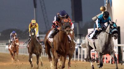 Horse racing action returns to Meydan for the first time in the 2018-19 season at Meydan on Thursday. AFP