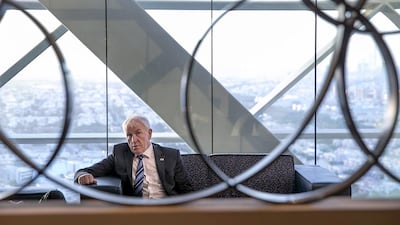 Jimmy Deenihan, the Irish minister for the Diaspora. Silvia Razgova / The National