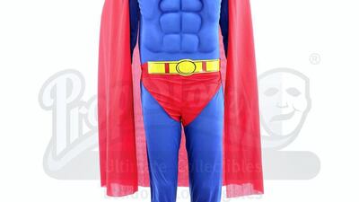 Joey Tribbiani's Superman Costume. Courtesy Prop Store
