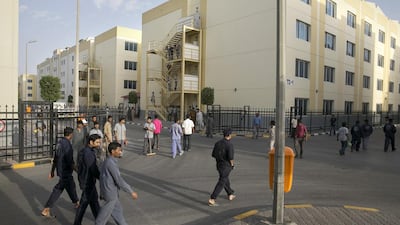 Labourers who live at Abu Dhabi Workers' Village complain that they are not allowed outside food into their accommodation. Silvia Razgova / The National