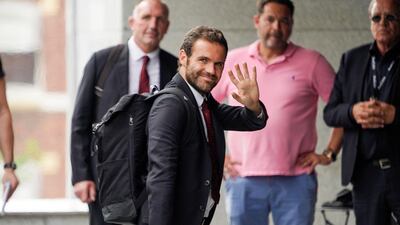 Mata acknowledges United fans in Norway. EPA