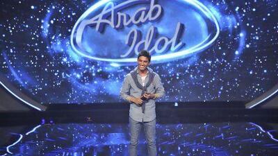Mohammed Assaf performs during an epsiode of Arab Idol.