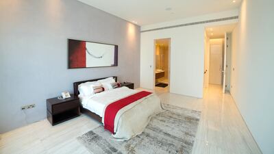 The four-bedroom apartment has spacious second and third bedrooms, complete with an en suite. Courtesy Allsopp and Allsopp