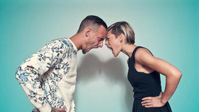 Apologising sincerely after a heated argument will go a long way towards healing things Getty