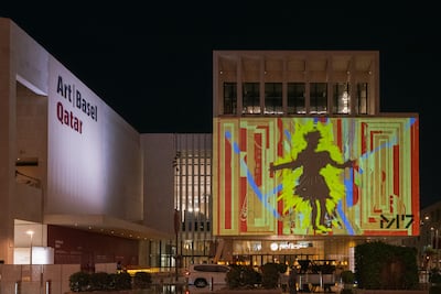 Art Basel Qatar features commissions in public spaces around Msheireb, in Doha. Photo: Art Basel