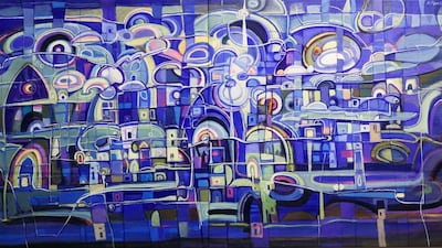 A work from the exhibition Dimention by the Albanian artist Ndue Pepa. Courtesy Artissima Art Gallery