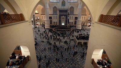 A view of the Camlica Mosque in Istanbul. AP Photo