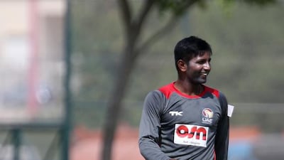 Krishnachandran Karate: A Keralite who has emerged as a key all-rounder, especially in the absence of Mohammed Shahzad, and the possessor of one of the coolest names in cricket. If he makes the starting XI, he might find himself being called upon in the business overs at the end of the innings with both the bat and the ball. Not bad, considering just a few months ago he was sent to a psychologist by his coach because he lacked self-belief. Pawan Singh / The National