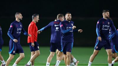 Croatia's Mateo Kovacic during training. Reuters