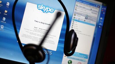 Skype will no longer be available starting in May, Microsoft said. Getty Images / AFP