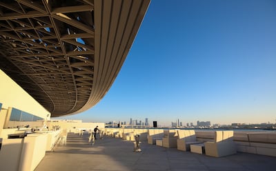 The Art Lounge at Louvre Abu Dhabi has planned a Saint Valentine menu with seafood-inspired bites.