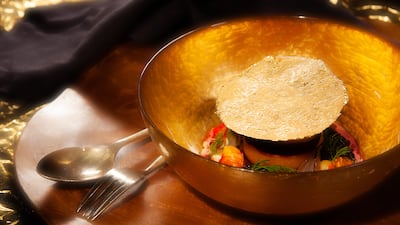 A representative image of the food that will be served at The Future of Food: Epochal Banquet at Expo 2020. Photo: Bombas & Parr