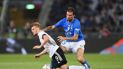 Francesco Acerbi 5 – With so many exciting young players starting for Italy, Acerbi’s inclusion was a surprise, and he struggled to deal with Germany’s pace. Getty