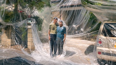 'Flesh Love All' is actually a commentary on love, says the photographer.