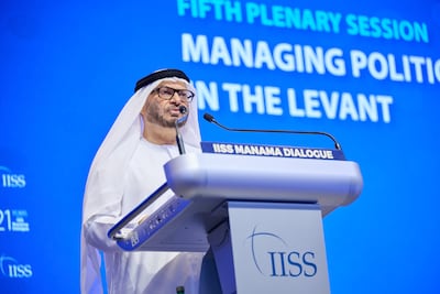 Dr Anwar Gargash said the decision not to act more decisively when Sudan’s generals ousted the civilian government paved the way for the devastating civil war. Photo: IISS / Flickr