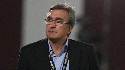 Al Wahda head coach Branko Ivankovic.