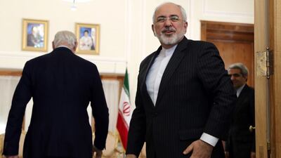 Iranian foreign minister Mohammad Javad Zarif has been widely mocked for his undiplomatic tweet (AFP / ATTA KENARE)