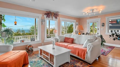 An interior view of the house. AP