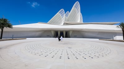 Zayed National Museum, with its falcon-inspired facade and lush landscaping, is deemed one of the most beautifully designed museums in the world. Victor Besa / The National