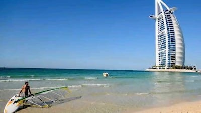 Emirati Rafia Al Ameemi says her job at the Burj Al Arab makes her feel proud to be an ambassador for her country