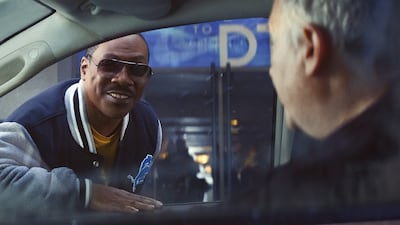 Eddie Murphy and Paul Reiser in Beverly Hills Cop: Axel F. AP