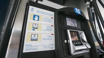 Adnoc started self-service on Tuesday. The experience was a first for many of the country’s drivers. Mona Al Marzooqi / The National