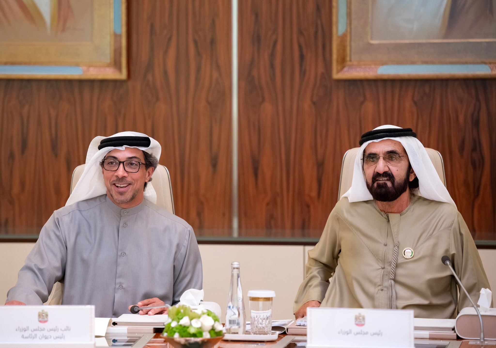 Future Sheikh Sheikh Mohammed reviews UAE tax and launches AI efficiency drive at ...