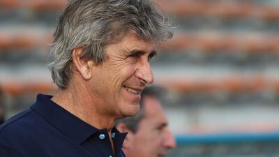 Manchester City manager Manuel Pellegrini says he refuses to further engage in a war of words with his Chelsea counterpart Jose Mourinho. Delores Johnson / The National