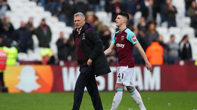 Centre-back: Declan Rice (West Ham) – The youngster produced a mature performance to subdue Southampton in a huge win for West Ham as they overcame relegation rivals. Hannah Mckay / Reuters