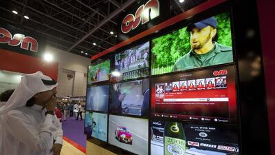 OSN had a 30 per cent increase in subscribers last year, reaching 734,000 households across the region, 29 per cent of them in the UAE. Jaime Puebla / The National