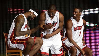 When basketball player LeBron James, left, moved from Cleveland to Miami in 2010, Cavaliers owner Dan Gilbert called him 'narcissistic'