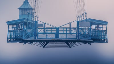 Itay Kaplan waited for a number of years to take this shot of fog surrounding the Newport Transporter Bridge in Newport, Wales.