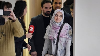 Iranian citizen Mahdieh Esfandiari, right, has been sentenced to four years in prison but is unlikely to be serve any of that time in jail. AFP