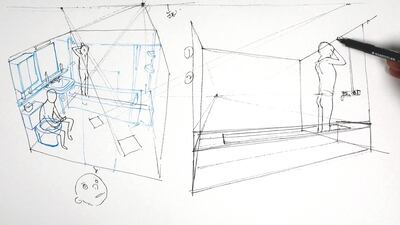 The artist also offered online courses. Photo: Kim Jung Gi